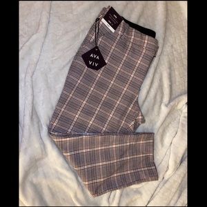Mid-Rise Ankle Length Pants